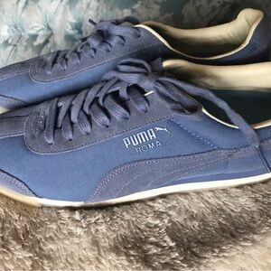 Puma Roma Blue Women's Athletic Shoes